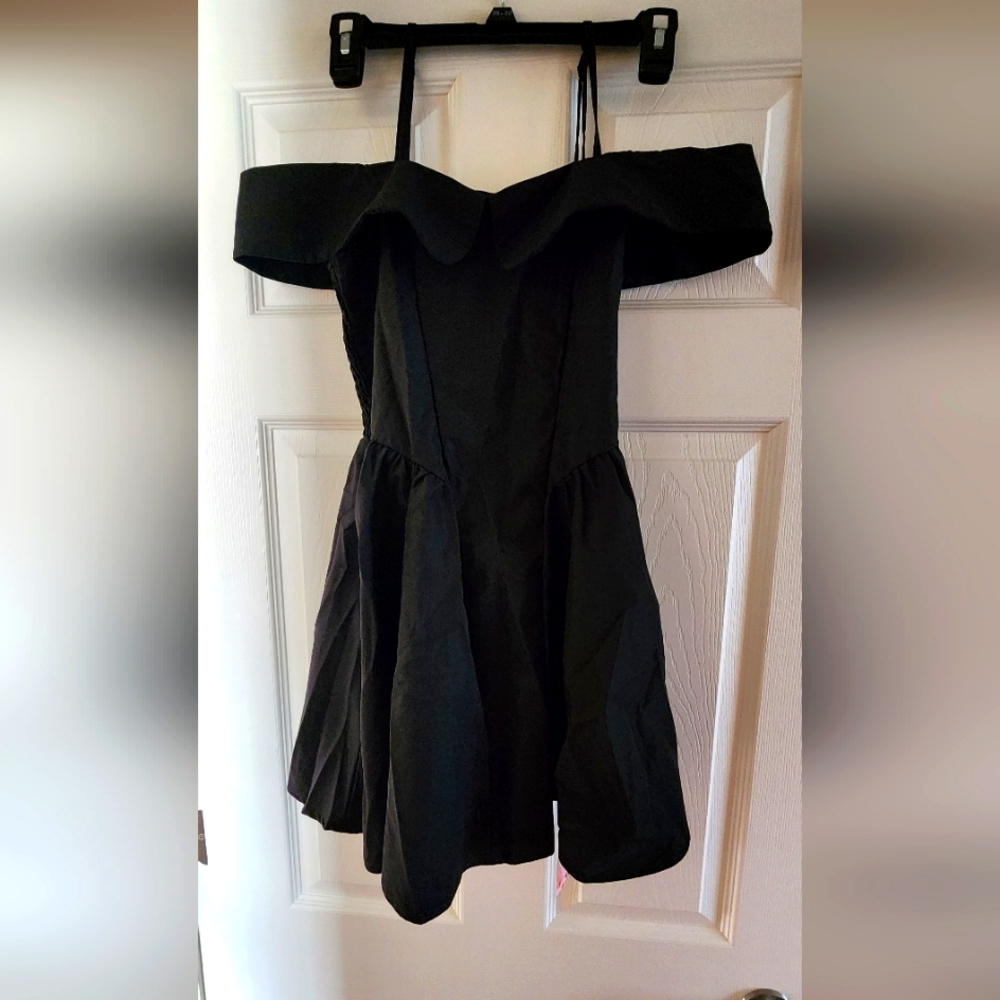 Shein, size S, black dress